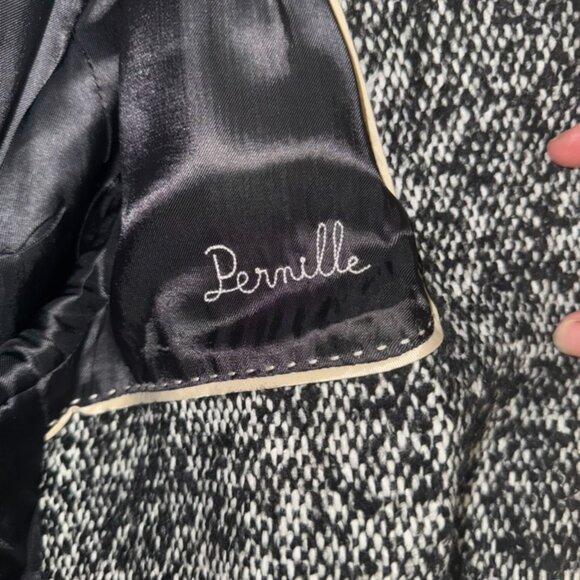 Mango x Pernille Wool Blend Flecked Limited Coat New - Picture 13 of 13